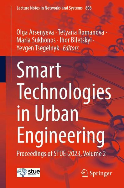 Produktbild: Smart Technologies in Urban Engineering
