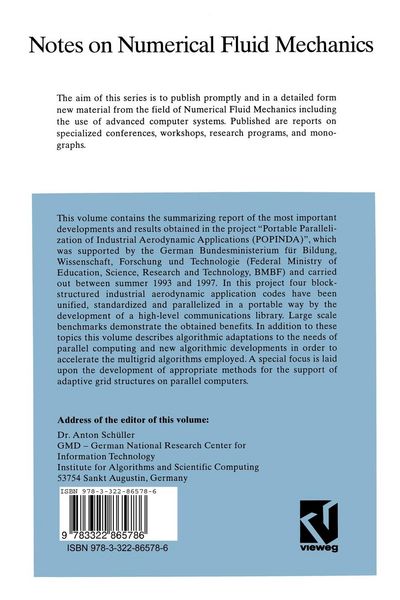 Produktbild: Portable Parallelization of Industrial Aerodynamic Applications (POPINDA)