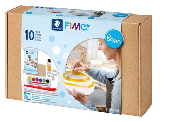Produktbild: STAEDTLER Bastelset FIMOair 81 Set Lufttrocknende Modelliermasse