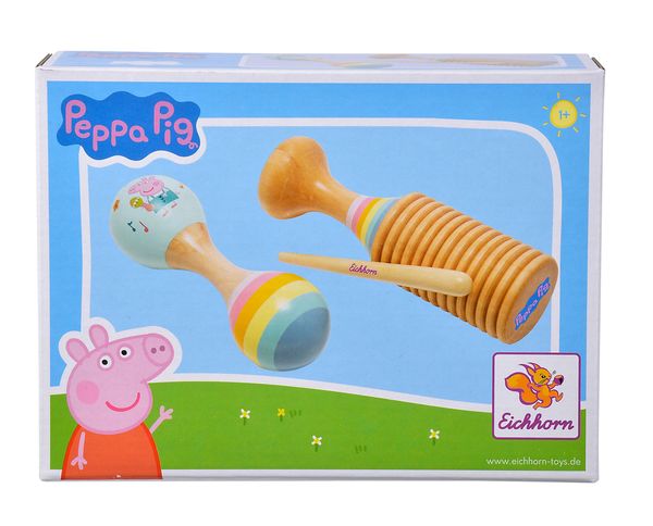 Produktbild: Peppa Pig Maraca und Ratsche Set