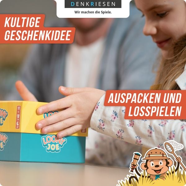 Produktbild: LOONY JOE - Das affenstarke Reaktionsspiel f&uuml;r jung und alt