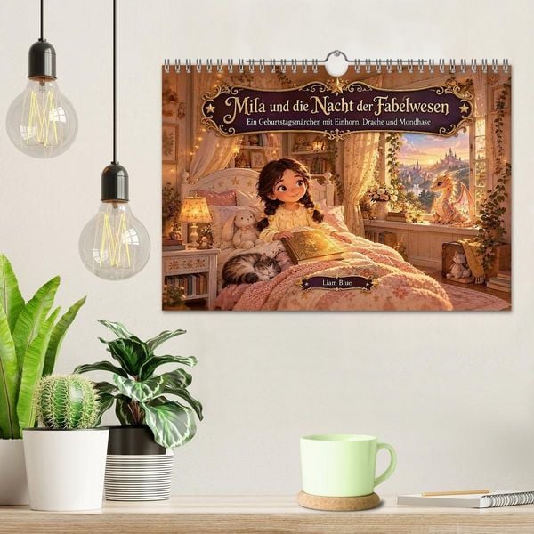 Produktbild: Mila und die Nacht der Fabelwesen (Wandkalender 2027 DIN A4 quer), CALVENDO Monatskalender