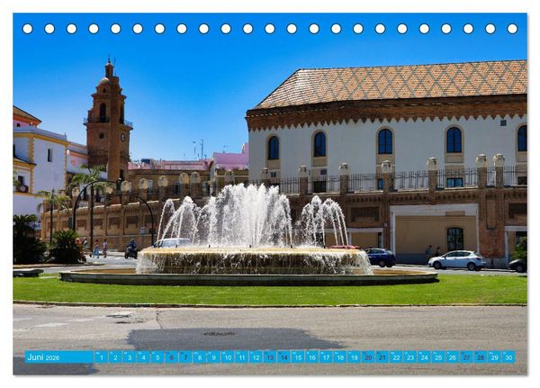Produktbild: C&aacute;diz Sp&uuml;re die frische Meeresbrise (Tischkalender 2026 DIN A5 quer), CALVENDO Monatskalender