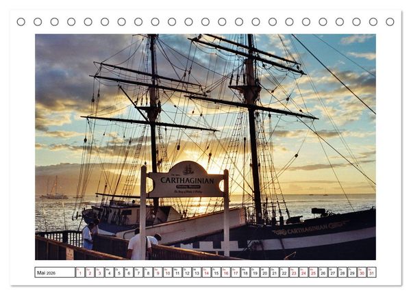 Produktbild: Hawaii - Sehnsuchtsinseln Oahu und Maui (Tischkalender 2026 DIN A5 quer), CALVENDO Monatskalender