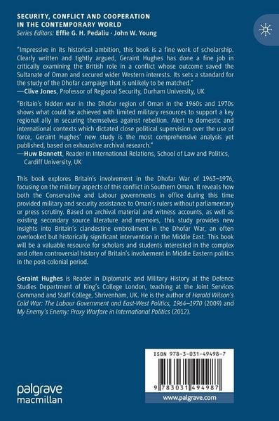 Produktbild: Britain and the Dhofar War in Oman, 1963&ndash;1976