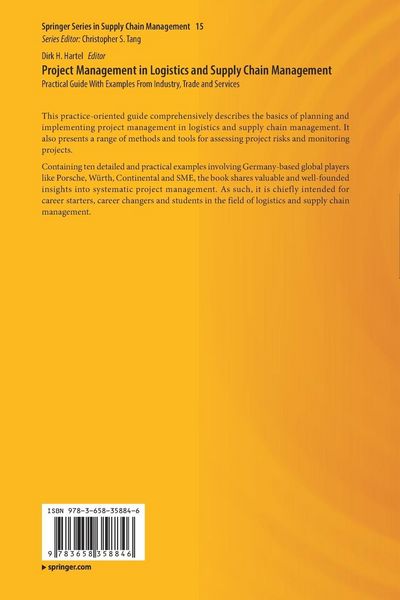 Produktbild: Project Management in Logistics and Supply Chain Management