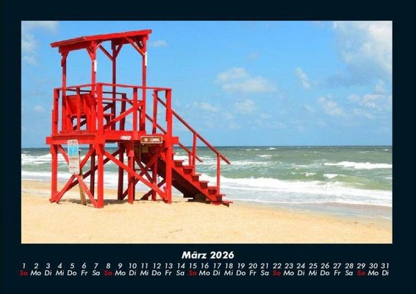 Produktbild: Str&auml;nde der Welt 2026 Fotokalender DIN A4