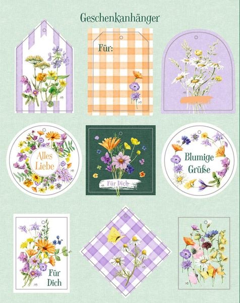 Produktbild: Geschenkpapier-Buch: Sch&ouml;ner Schenken - GartenLiebe (Bastin)