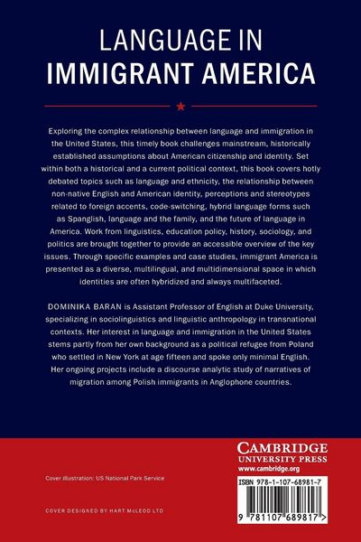 Produktbild: Language in Immigrant America