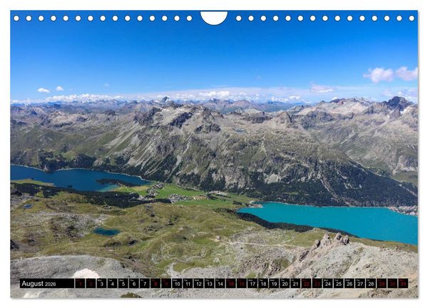 Produktbild: The Upper Engadine (Wall Calendar 2026 DIN A4 landscape), CALVENDO 12 Month Wall Calendar