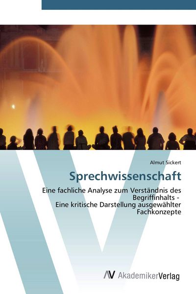 Produktbild: Sprechwissenschaft