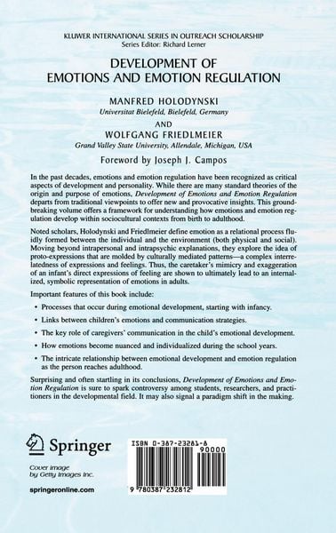 Produktbild: Development of Emotions and Emotion Regulation