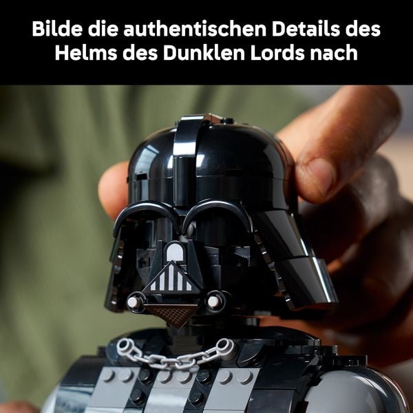 Produktbild: LEGO Star Wars 75439 Darth Vader B&uuml;ste, Modellbau f&uuml;r Erwachsene
