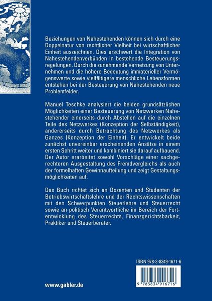 Produktbild: Konzeption einer Besteuerung des laufenden Ertrags von Netzwerken Nahestehender
