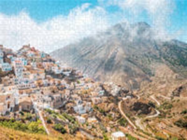CALVENDO Puzzle Olymbos auf Karpathos | 2000 Teile Lege-Größe 90x67cm Foto-Puzzle für glückliche Stunden