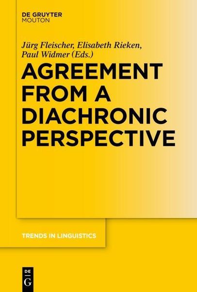 Produktbild: Agreement from a Diachronic Perspective