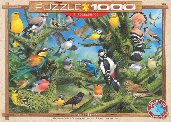 Produktbild: Garden Birds 1000pc Puzzle