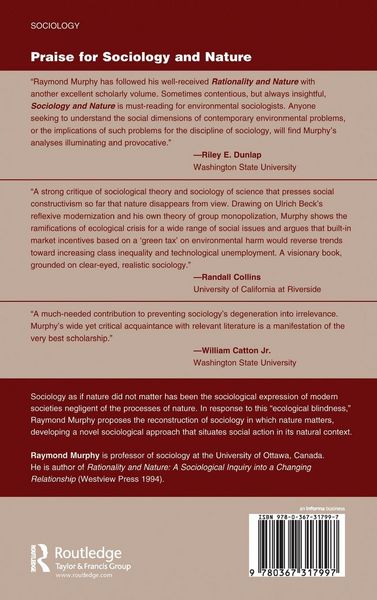 Produktbild: Sociology And Nature