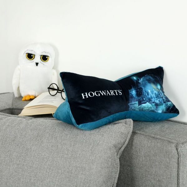 Produktbild: Klaus Herding - Leseknochen Kissen: Harry Potter Hogwarts, limitierte Auflage, 40x18x18cm