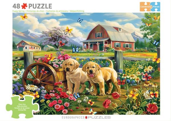 Produktbild: CP48 - Puppy Spring by Shawna Steward
