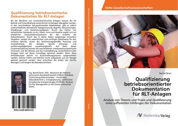Produktbild: Qualifizierung betriebsorientierter Dokumentation f&uuml;r RLT-Anlagen