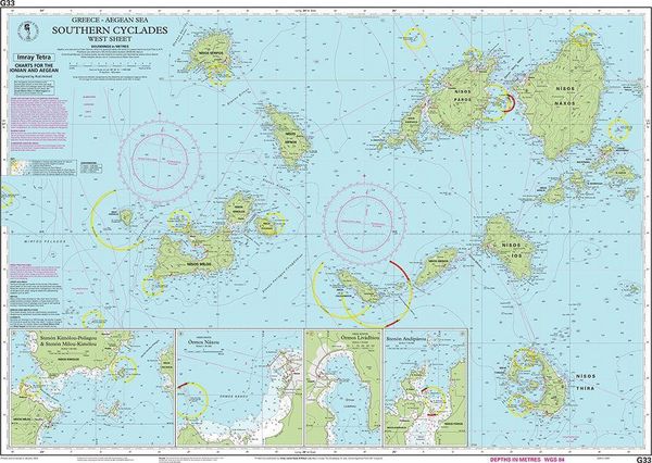 Produktbild: G33 Southern Cyclades (West Sheet)