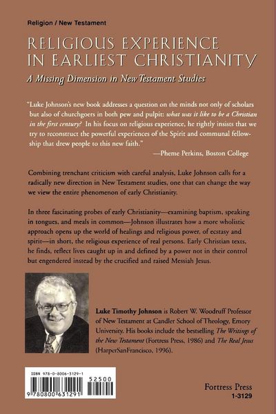 Produktbild: Religious Experience in Earliest Christianity