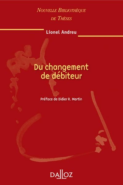 Produktbild: Du Changement De Debiteur Vol 92