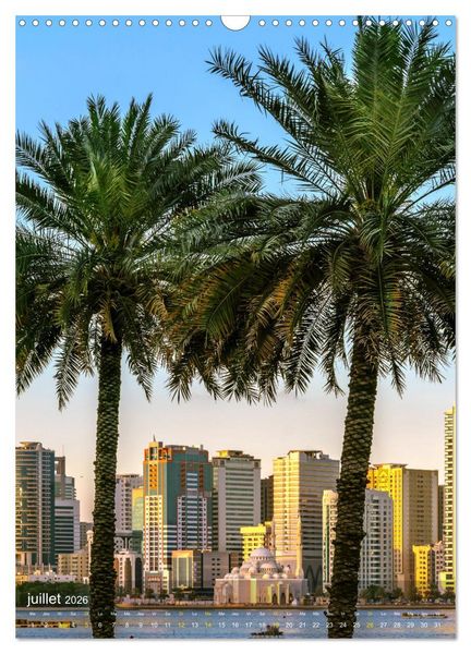 Produktbild: &Eacute;mirats Arabes Unis &ndash; Points forts urbains (Calendrier mural 2026 DIN A3 horizontal), CALVENDO calendrier mensuel