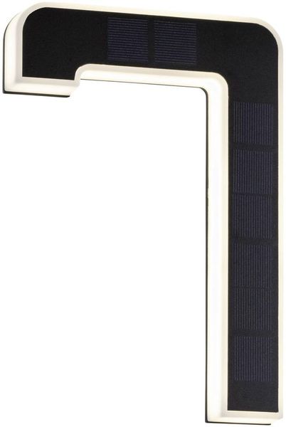 Produktbild: Paulmann 79848 Solar-Hausnummernleuchte 0.20W Warmweiß Schwarz
