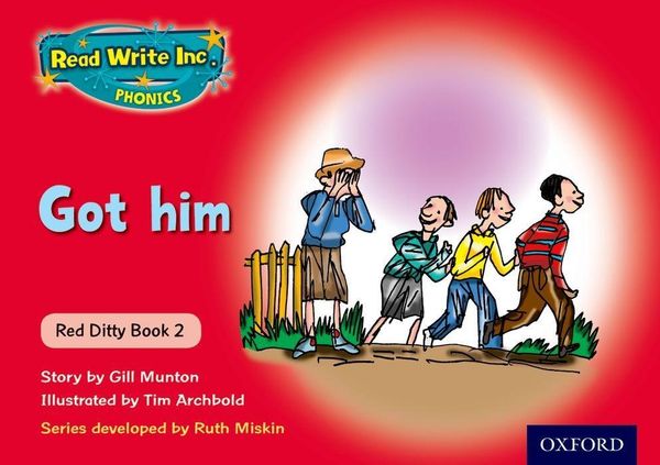 Produktbild: Miskin, R: Read Write Inc. Phonics: Red Ditty Book 2 Got Him