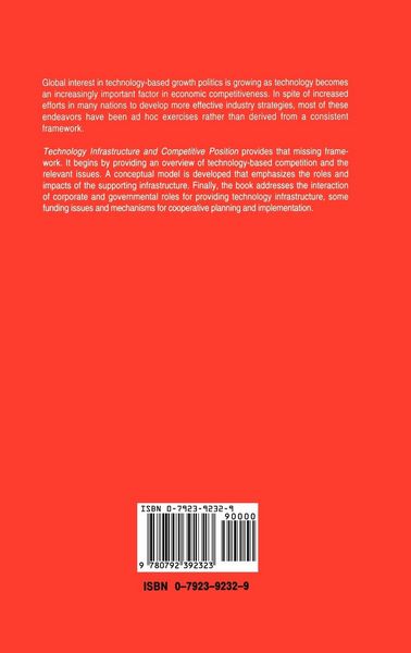 Produktbild: Technology Infrastructure and Competitive Position