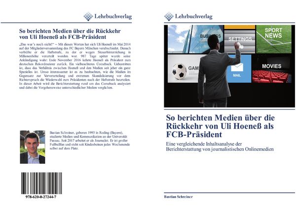 Produktbild: So berichten Medien &uuml;ber die R&uuml;ckkehr von Uli Hoene&szlig; als FCB-Pr&auml;sident