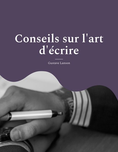 Produktbild: Conseils sur l'art d'&eacute;crire