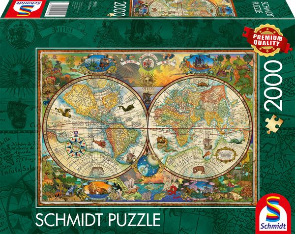 Schmidt Spiele - Gestalten der Erde, 2.000 Teile