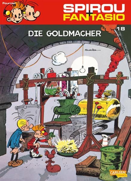 Produktbild: Spirou und Fantasio 18: Die Goldmacher