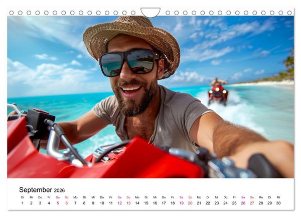 Produktbild: Ein cooler Sommer (Wandkalender 2026 DIN A4 quer), CALVENDO Monatskalender