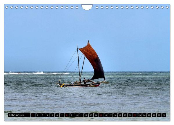 Produktbild: Sri Lanka - Highlights (Wandkalender 2026 DIN A4 quer), CALVENDO Monatskalender