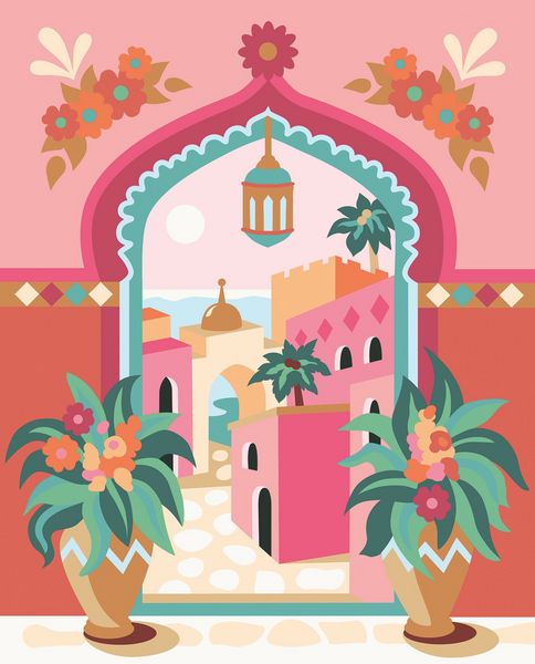 CreArt Adults Trend - Orientalische Stadt