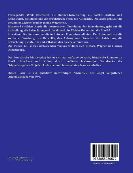 Produktbild: Die Musik und die Inscenierung