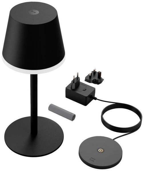 Produktbild: Philips Hue Hue White & Col. Amb. Go 8719514404595 Akku-Tischlampe LED 6.2W Schwarz
