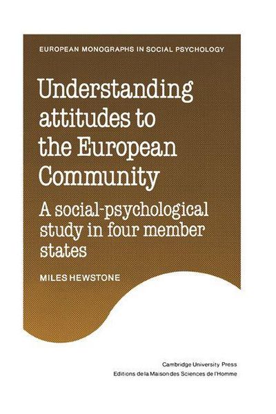 Produktbild: Understanding Attitudes to the European Community