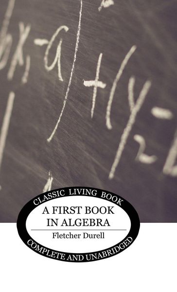 Produktbild: A First Book in Algebra