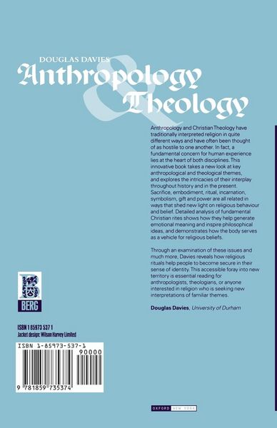 Produktbild: Anthropology and Theology