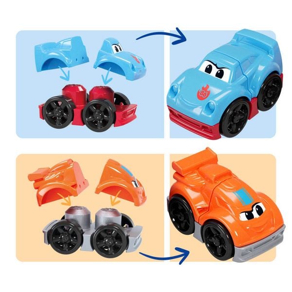 Produktbild: MEGA BLOKS Rennwagen-Transporter