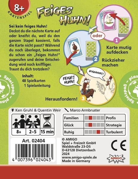 Produktbild: Feiges Huhn!