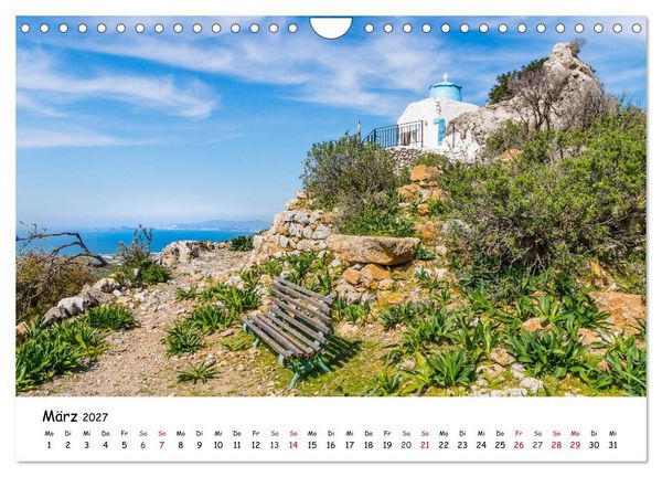 Produktbild: Kos 2027 (Wandkalender 2027 DIN A4 quer), CALVENDO Monatskalender