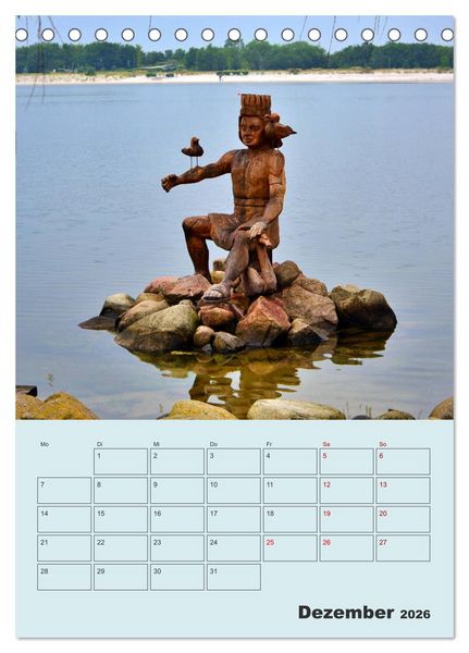 Produktbild: Moin Heiligenhafen (Tischkalender 2026 DIN A5 hoch), CALVENDO Monatskalender