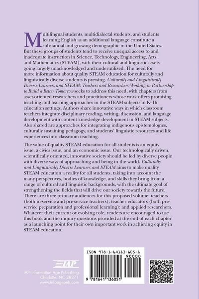 Produktbild: Culturally and Linguistically Diverse Learners and STEAM