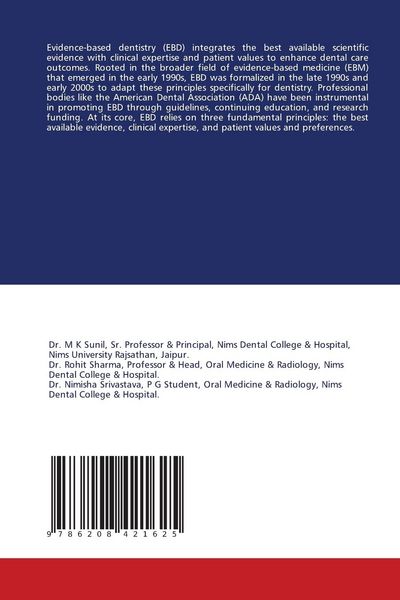 Produktbild: Evidence-Based Dentistry